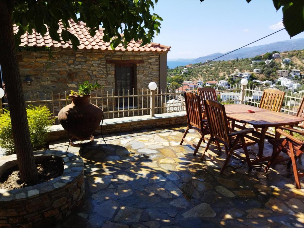 ¨Με Θέα Το Ηλιοβασίλεμα¨ Villa Áfissos Ngoại thất bức ảnh