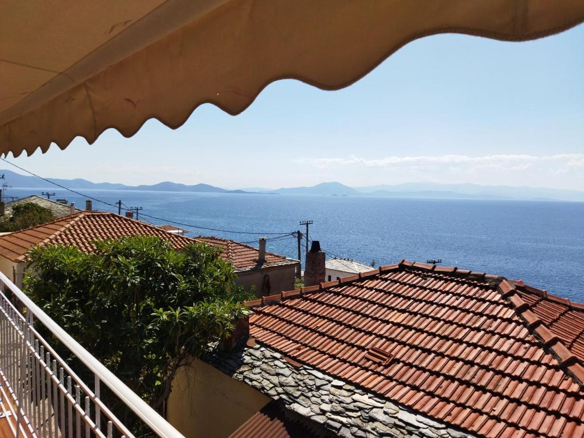 ¨Με Θέα Το Ηλιοβασίλεμα¨ Villa Áfissos Ngoại thất bức ảnh