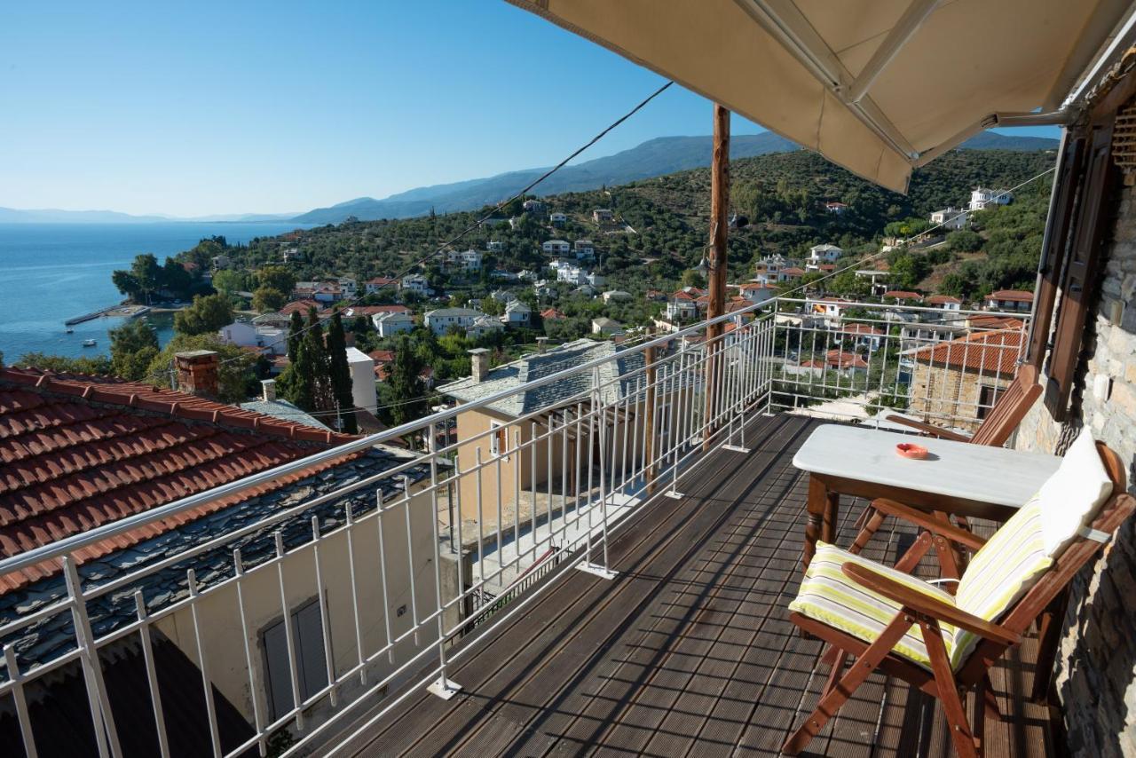 ¨Με Θέα Το Ηλιοβασίλεμα¨ Villa Áfissos Ngoại thất bức ảnh