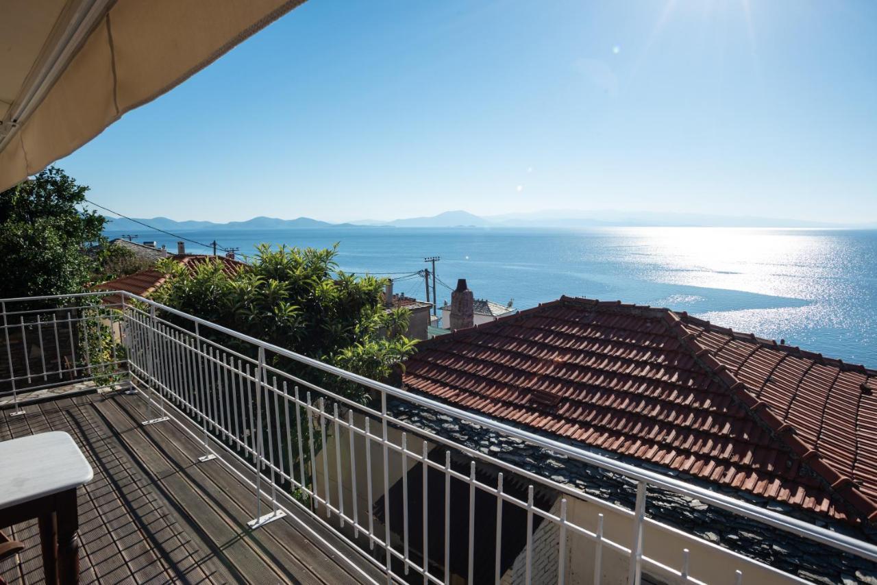 ¨Με Θέα Το Ηλιοβασίλεμα¨ Villa Áfissos Ngoại thất bức ảnh