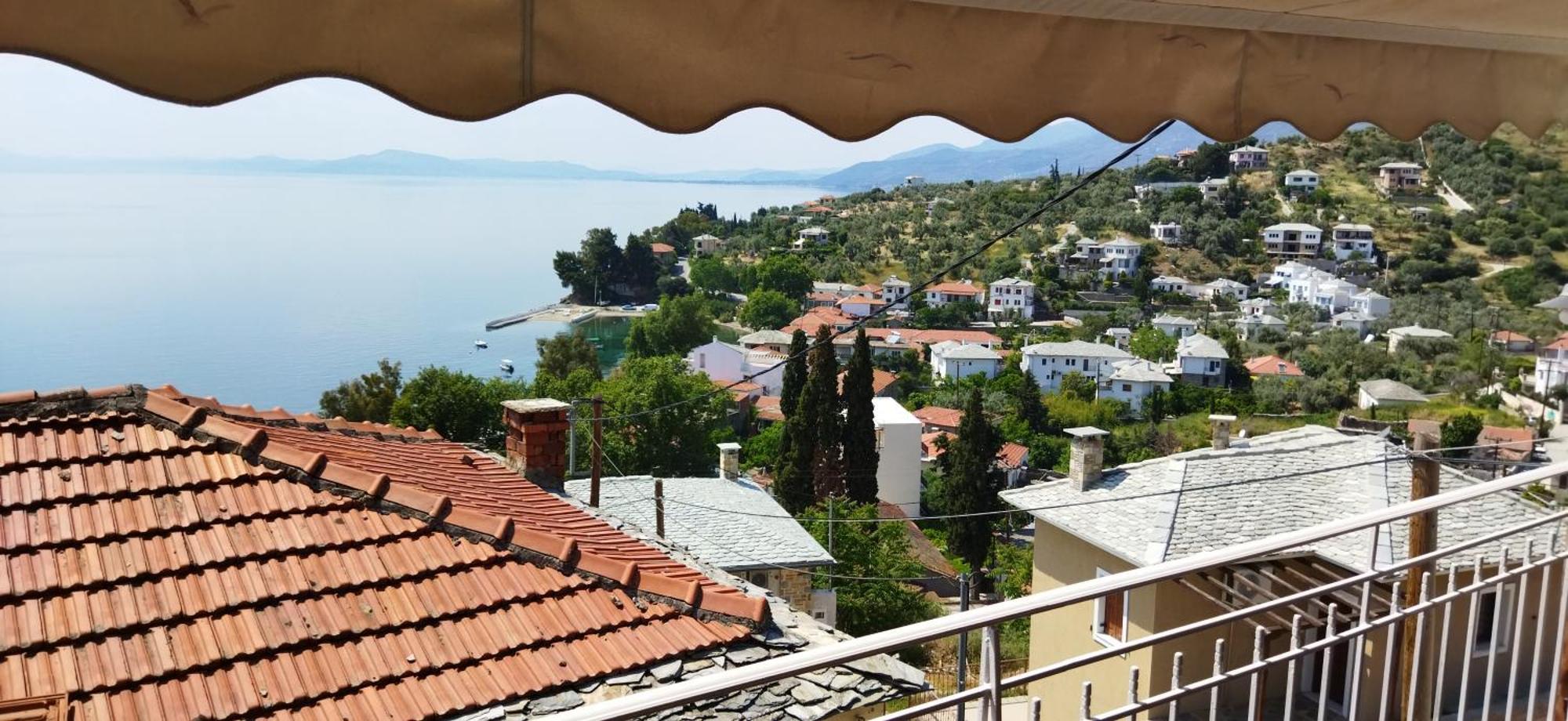 ¨Με Θέα Το Ηλιοβασίλεμα¨ Villa Áfissos Ngoại thất bức ảnh