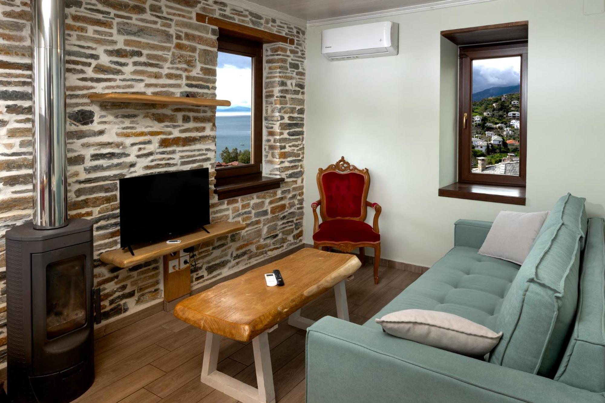 ¨Με Θέα Το Ηλιοβασίλεμα¨ Villa Áfissos Ngoại thất bức ảnh